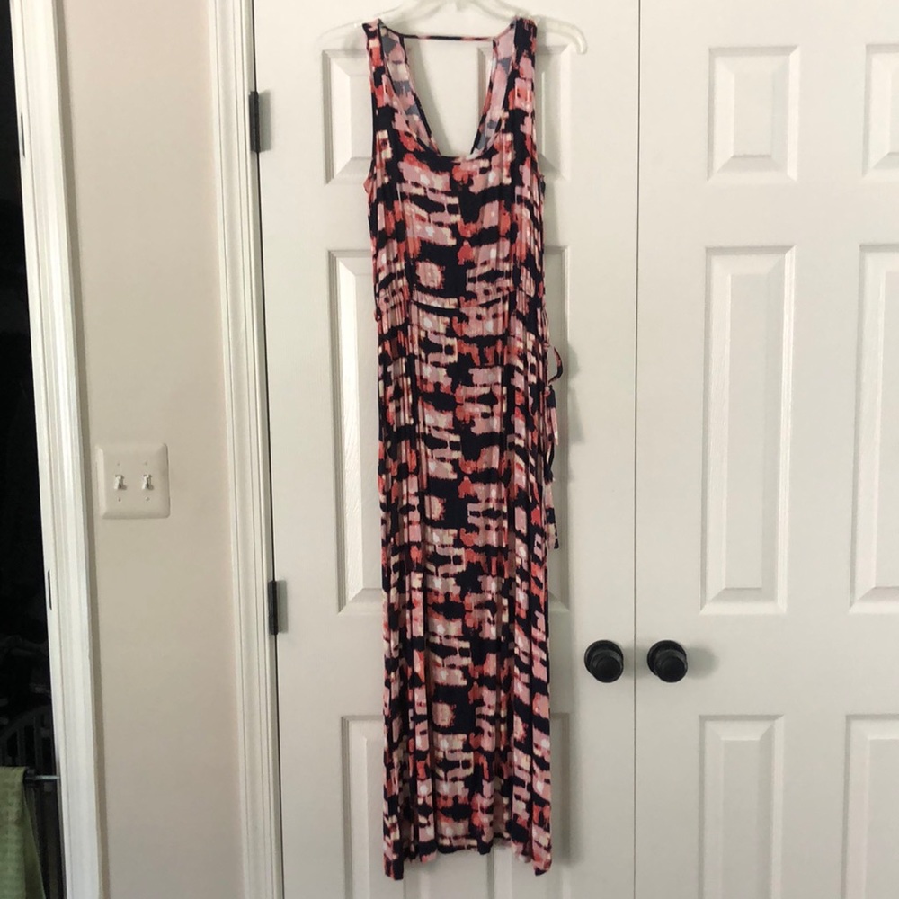 Long maxi dress.